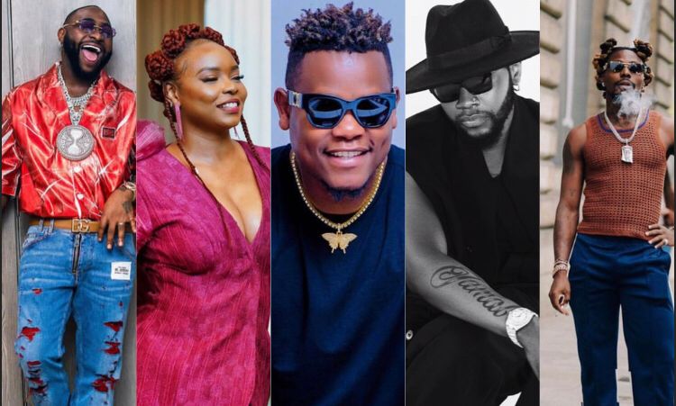 #TraceAwards2023: Kureba Bruce Melodie, Davido, Asake na Yemi Alade birasaba kwigomwa ibiro 7 by'ibirayi 