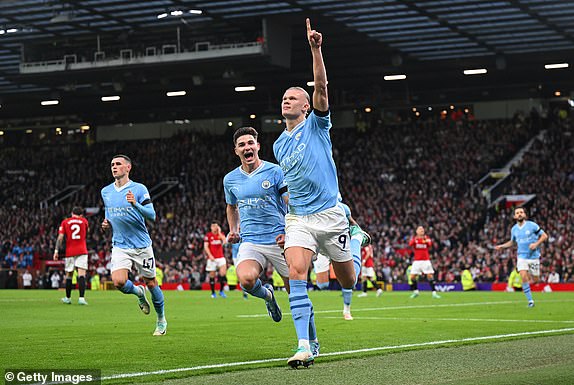 Premier League: Manchester City yikoreye Manchester United irekurira mu kinogo