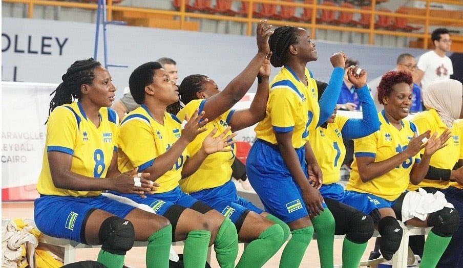 Sitting Volleyball Misiri yaciriye inzira u Rwanda yerekeza mu mikino Paralempike 2024