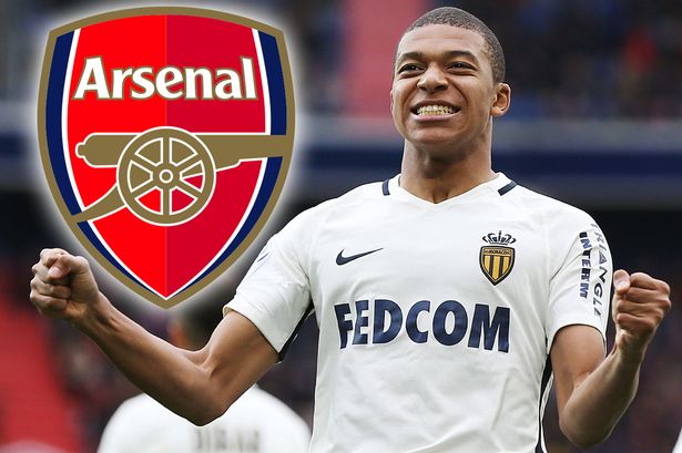 Arsenal yatangiye gukurikirana Dosiye ya Kylian Mbappe