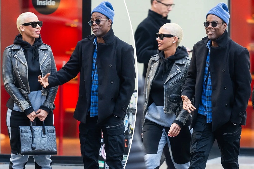 Chris Rock aravugwa mu rukundo n'umunyamideli Amber Rose-AMAFOTO