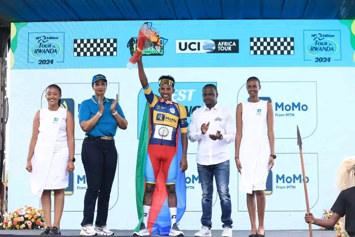 MTN  yahembye Umunyafurika mwiza muto mu gace ka  nyuma ka Tour du Rwanda 2024