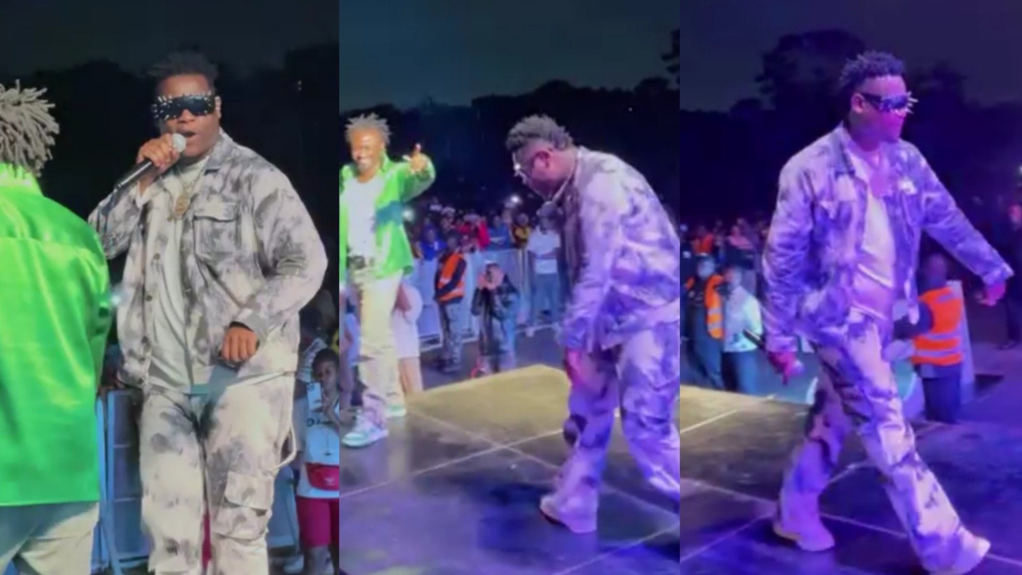 Bruce Melodie yataramanye na Bahati mu gitaramo cyabereye muri Kenya-AMAFOTO