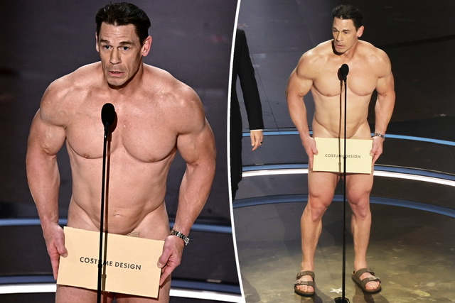 John Cena yambariye ubusa ku rubyiniro mu birori bya 'Oscars 2024'-AMAFOTO