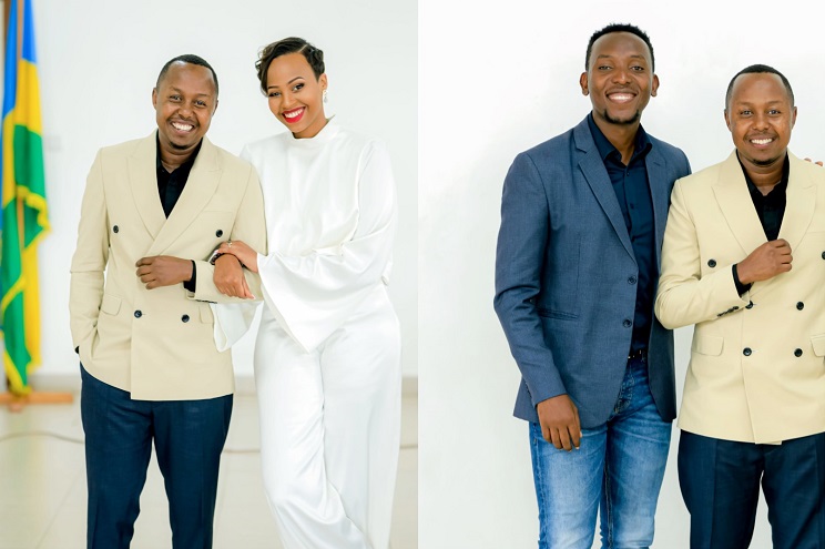 Nyuma yo gusaba, Budandi Nice yasezeranye mu mategeko n’umukunzi we, Nkusi Arthur amubera ‘Parrain’-AMAFOTO