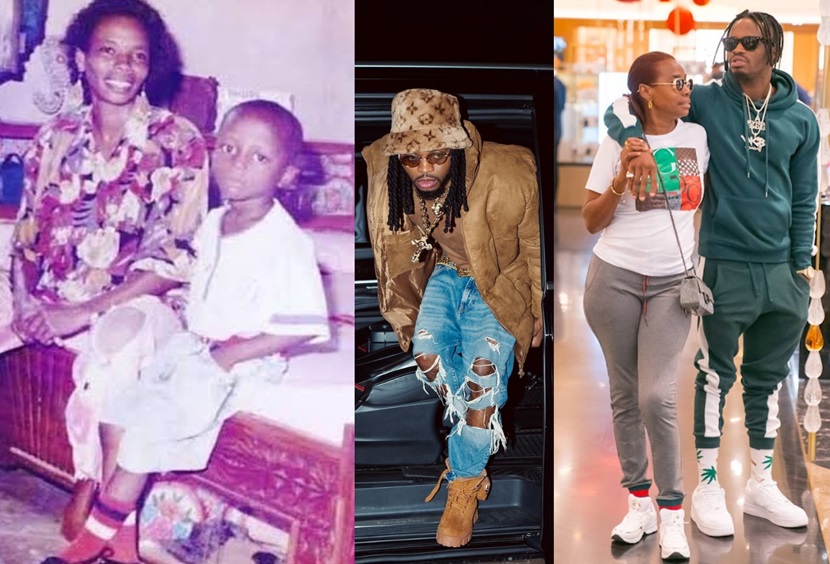 Uri umugore udasanzwe Mama - Diamond yatomoye umubyeyi wamwibarutse
