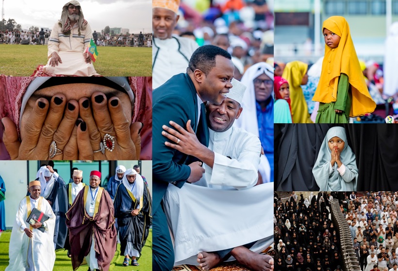 Uko byari byifashe mu isengesho rya Eid al Fitr mu bice bitandukanye by’Isi-AMAFOTO