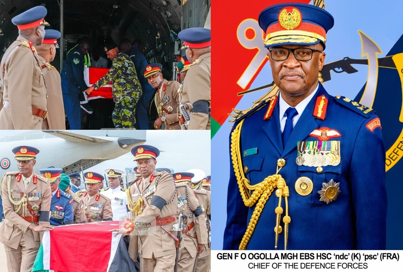 Hifashishijwe ‘Iwacu Heza’ ya Ambassador mu gushyingura Umugaba w’Ingabo za Kenya-VIDEO