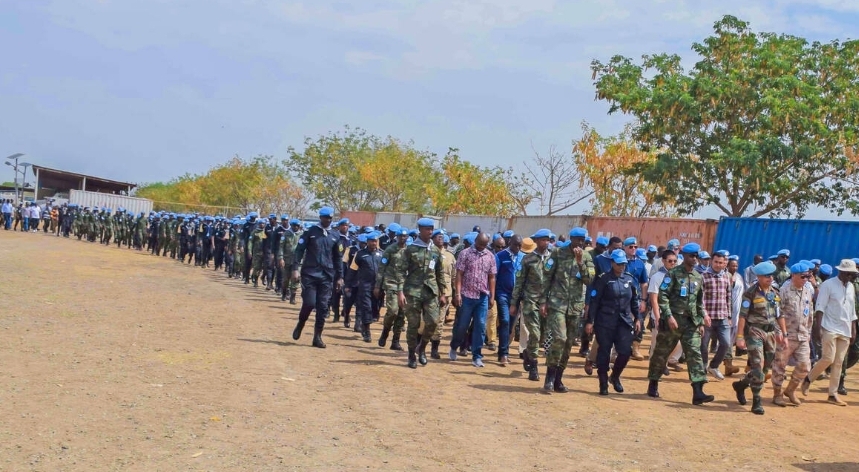 Kwibuka30: Abapolisi b’u Rwanda bari mu butumwa bwa UN bibutse abazize Jenoside yakorewe Abatutsi