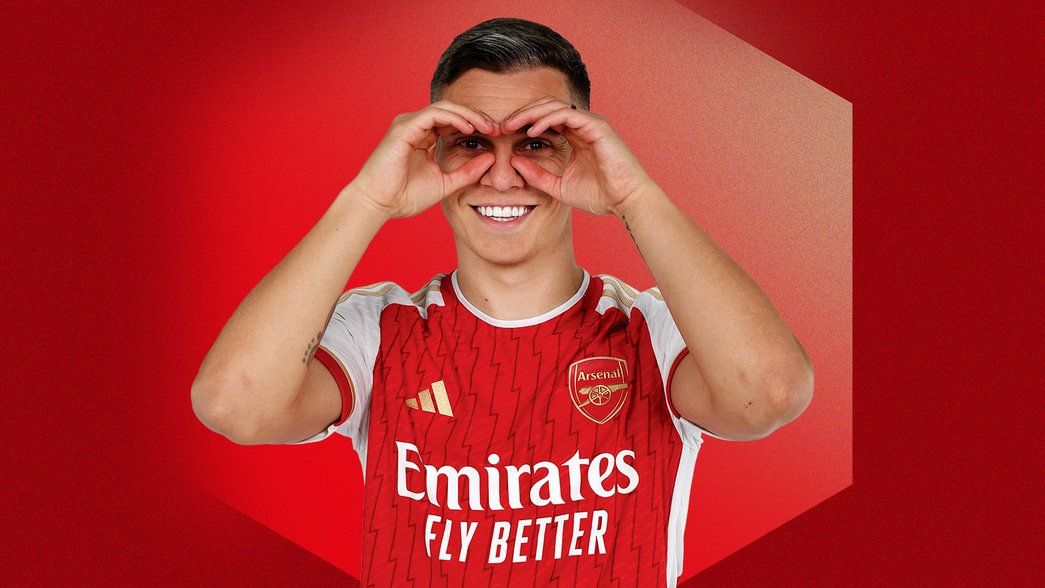 Leandro Trossard wafashije Arsenal gutsinda Manchester United ni muntu ki?