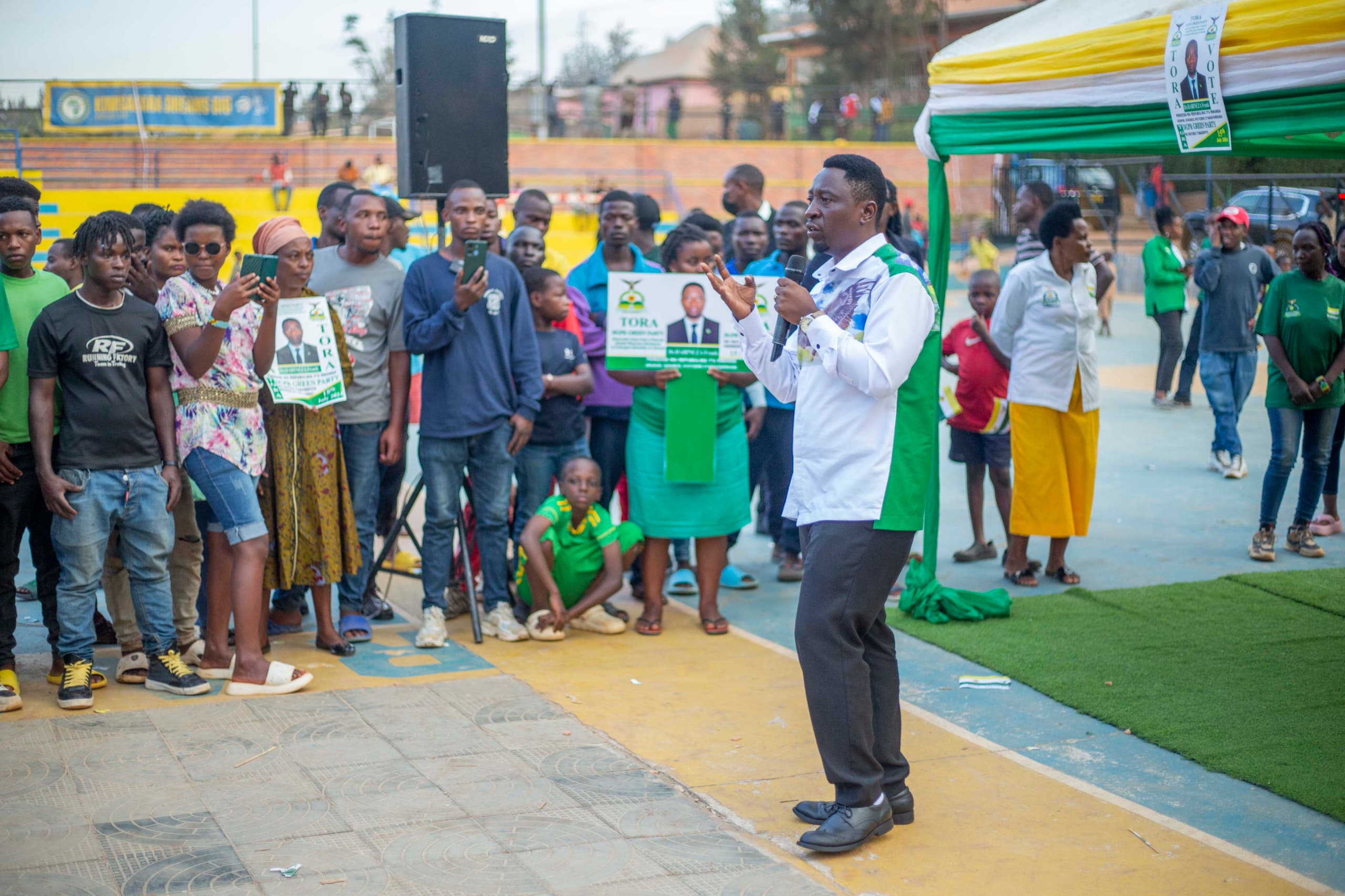 Green Party yasoje ibikorwa byo kwiyamamaza ifite icyizere cyo gutsinda amatora