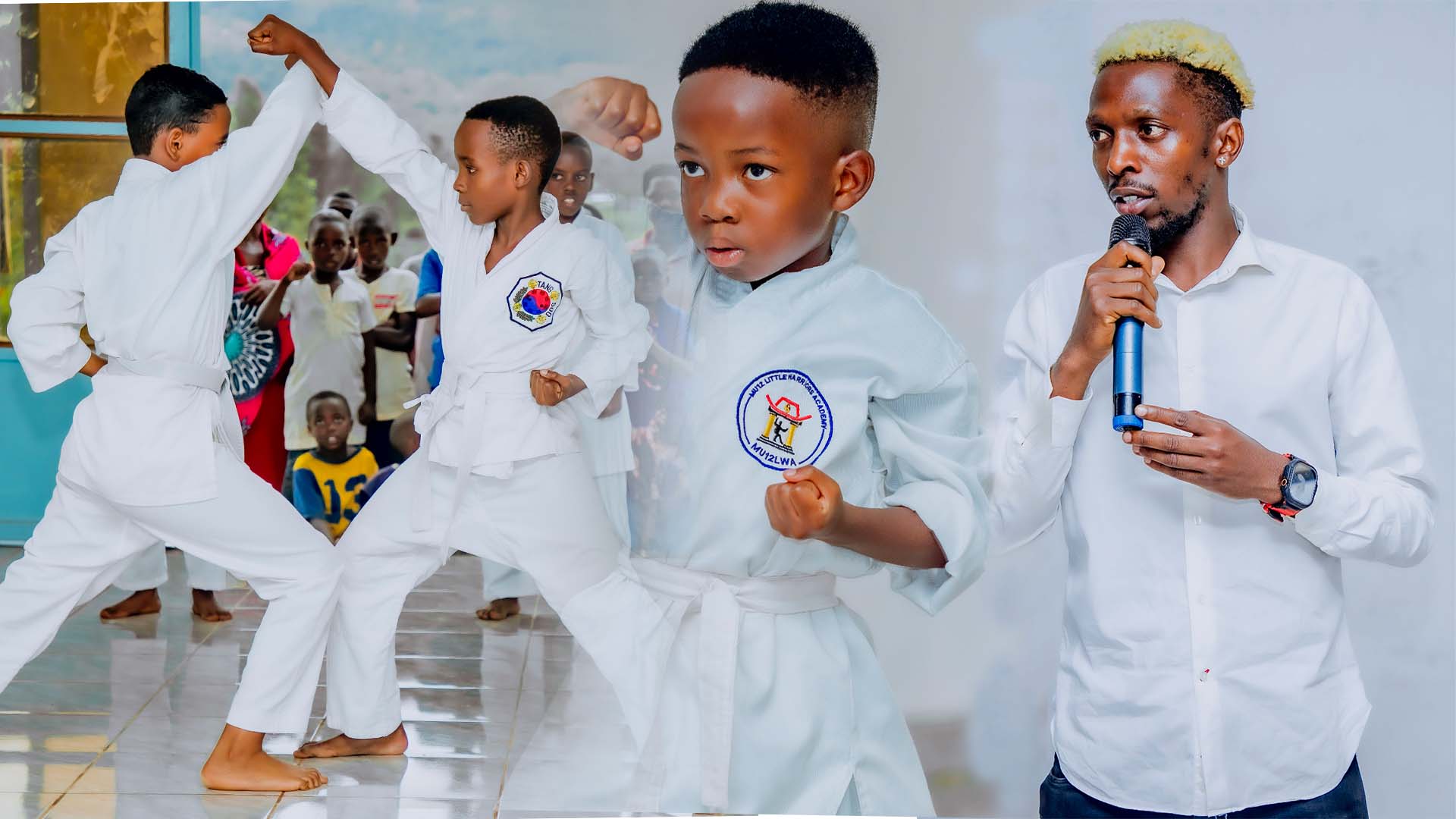 Muvandimwe JMV wa Mukura VS yatangiye gufasha abana bafite impano muri Karate no mu guconga ruhago