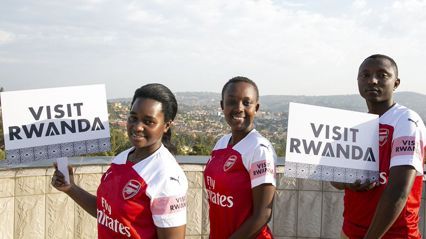 Abafana ba Arsenal bo mu bihugu 14 bagiye guhurira i Kigali