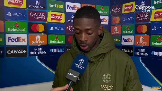 Ousmane Dembélé yavuze isomo PSG yigiye ku mukino wa Aston Villa 