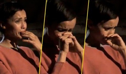 Miss Uwitonze Sonia Rolland yaturitse ararira ubwo yari mu kiganiro kuri Televiziyo-VIDEO