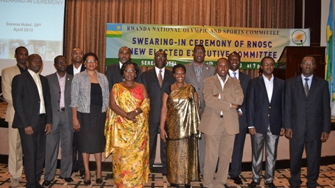 Abayobozi ba Comite National Olympique bashya baraye barahiye