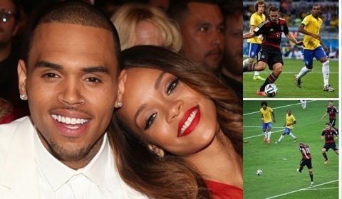 Rihanna aremeza ko Brazil yakubiswe kurusha uko Chris Brown yamugize 2009.