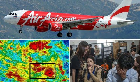Indege ya AirAsia QZ8501 yarimo abagera kuri 162 yaburiwe irengero 